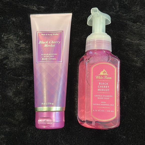 Bath & Body Works Other - Brand new Bath body Works black cherry merlot 2 set